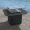 Highwood Usa Oasis Fire Pit Table Outdoor Furniture for Patio, Backyard, Garden AD-FIREPIT01-BKE - alternate 4